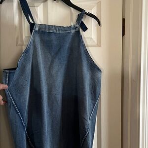 Denim top with Adjustable Straps